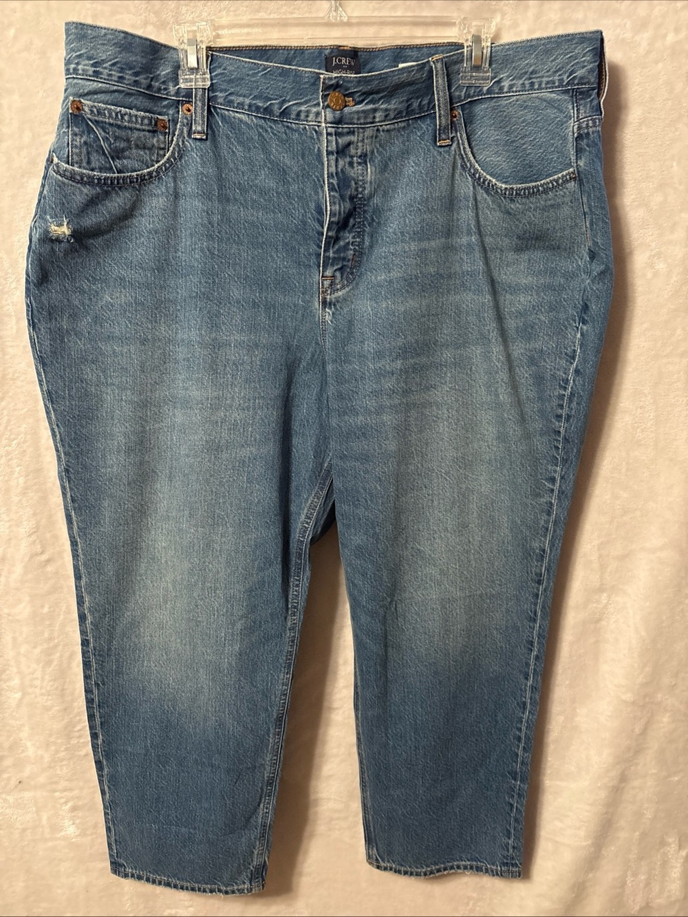 NWT J. Crew Light Blue Straight-Leg Denim Jeans